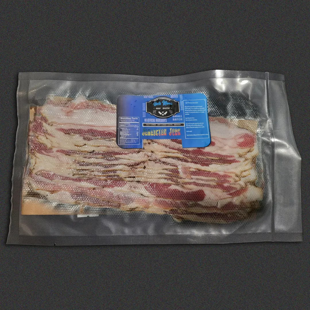Jamaican Jerk Beef Bacon