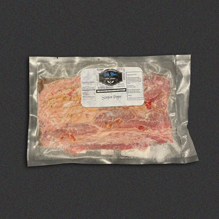 Scorpion Pepper Beef Bacon