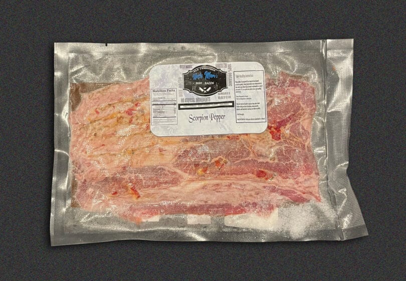 Scorpion Pepper Beef Bacon