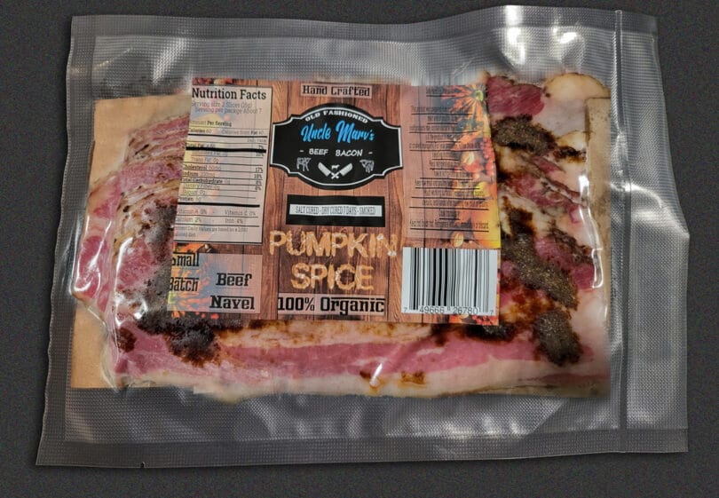 Pumpkin Spice Beef Bacon