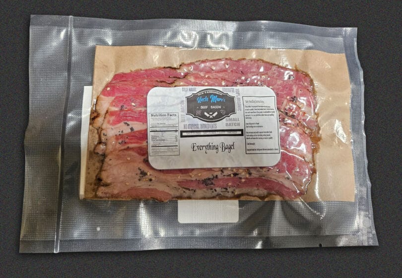 Everything Bagel Beef Bacon