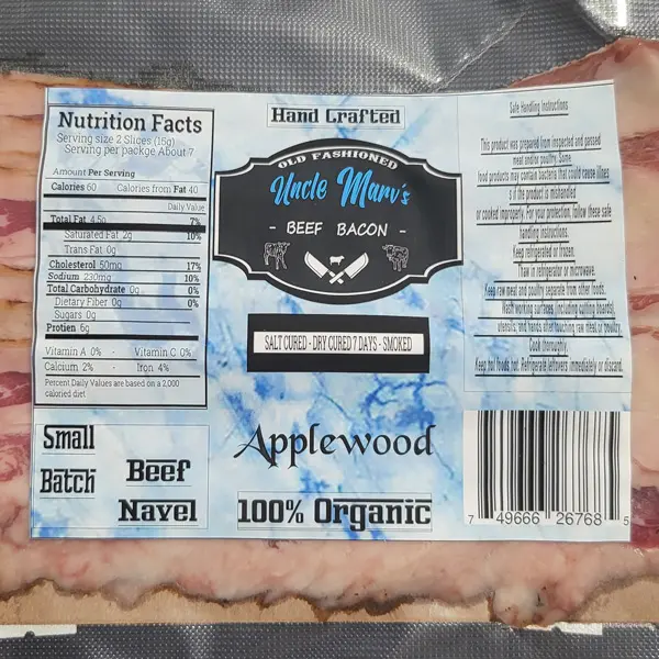 Applewood Beef Bacon
