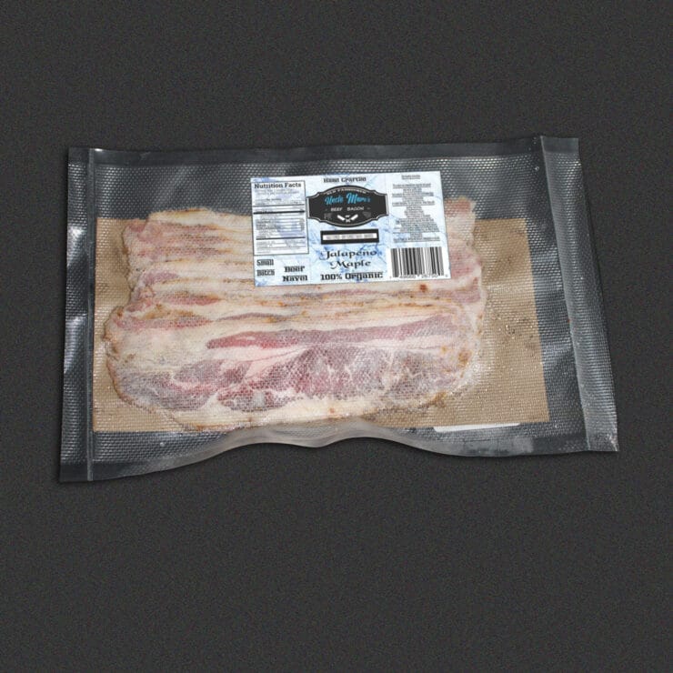 Jalapeño Maple Beef Bacon