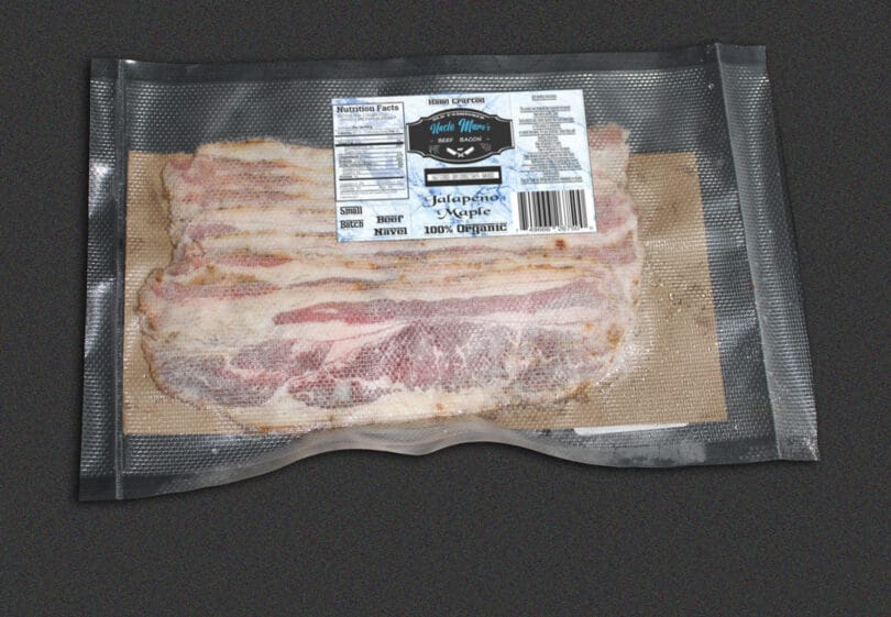 Jalapeño Maple Beef Bacon